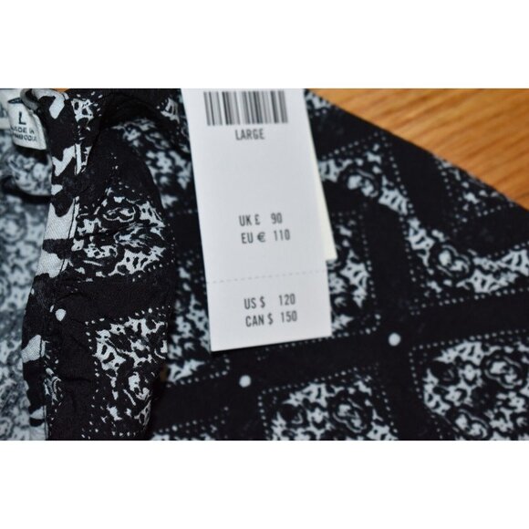 ABERCROMBIE & FITCH Long-Sleeve Plunge Cutout Maxi Dress Size LARGE NWT!  RT120 - Picture 8 of 8